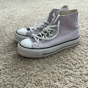 Converse platform high tops